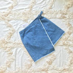 CLUB MONACO Jean Wrap Mini Skirt 💕💕